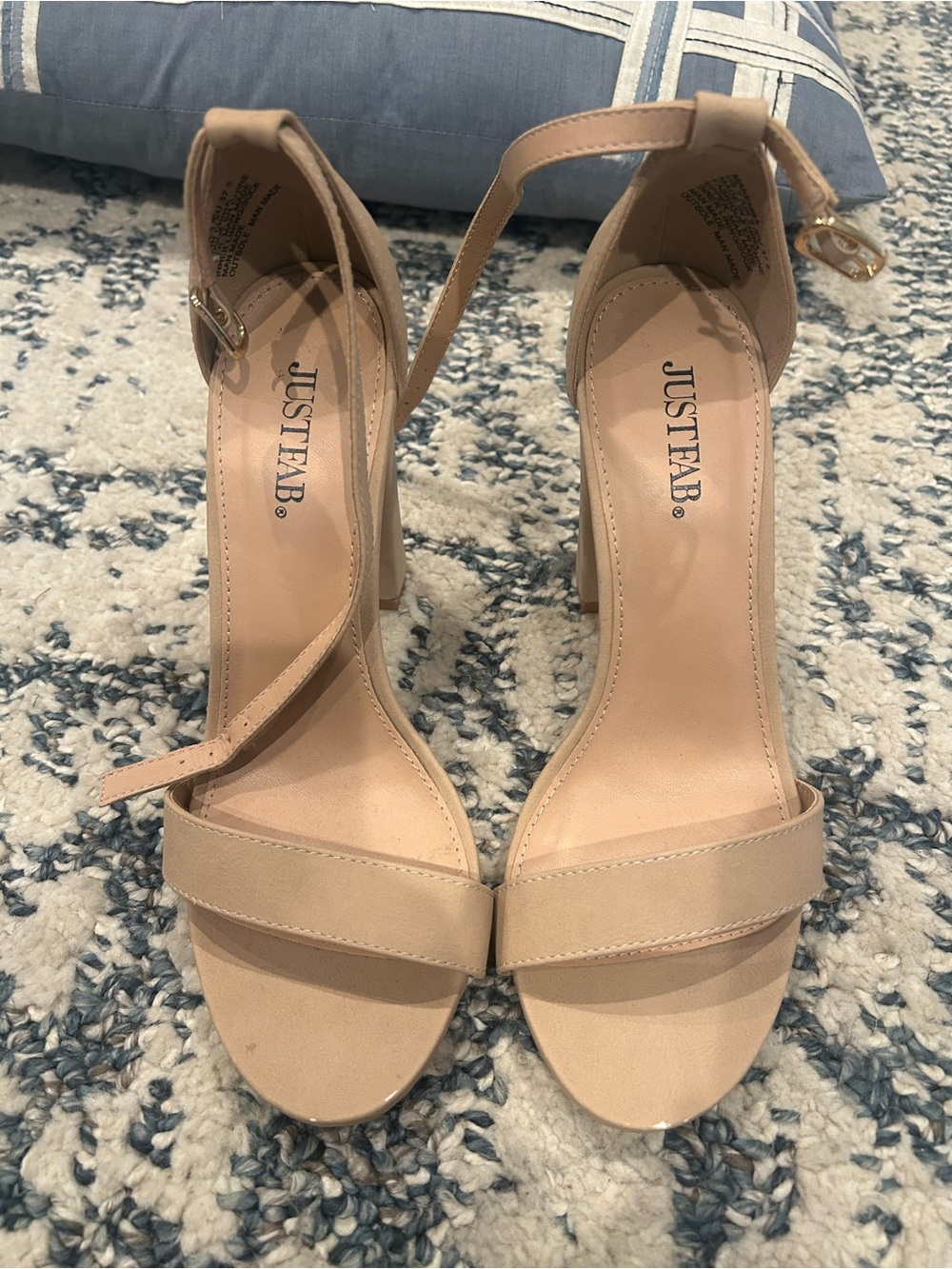 Just fab nude heels
